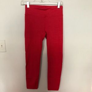 Outdoor Voices Tech Sweat 7/8 Leggings Scarlet